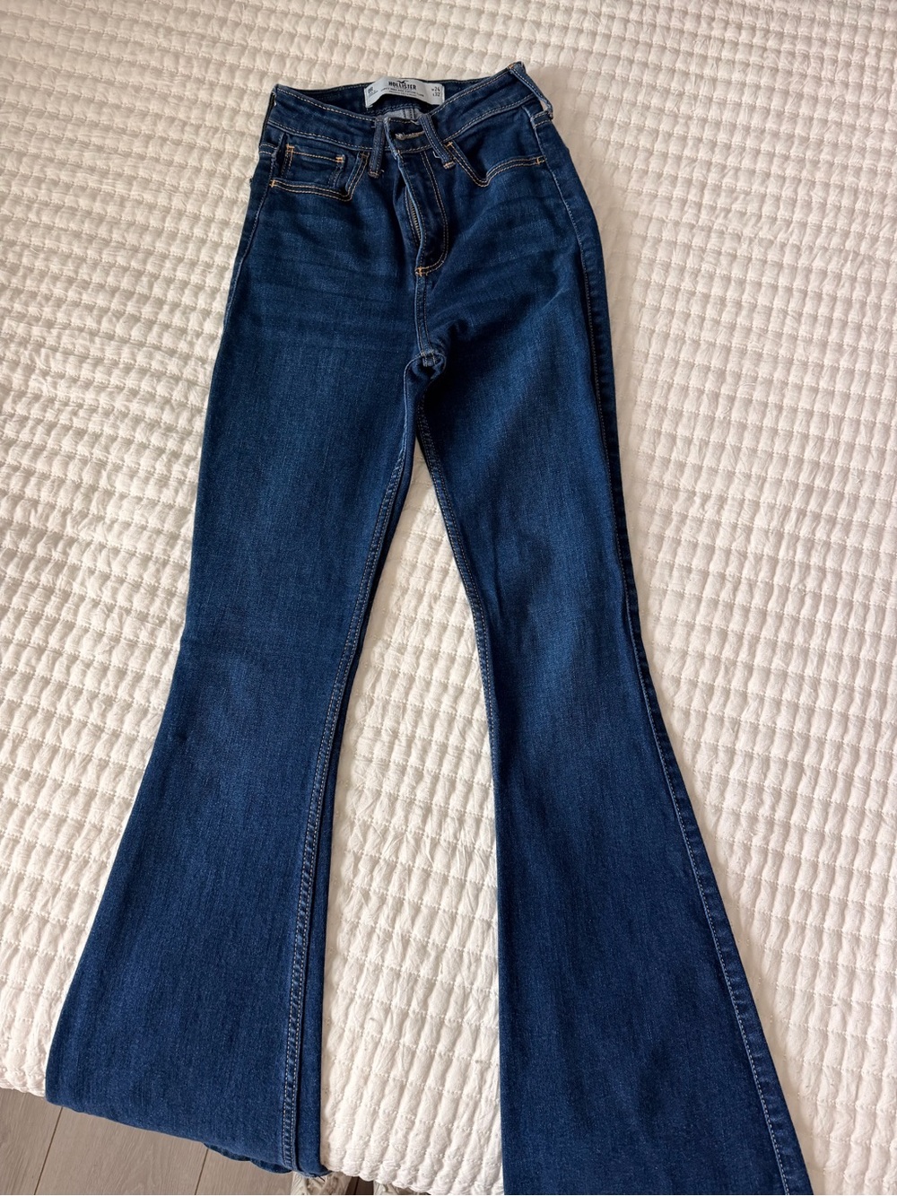 Hollister Dark Blue Flare Jeans